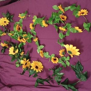 Sunflower Decor Vines
